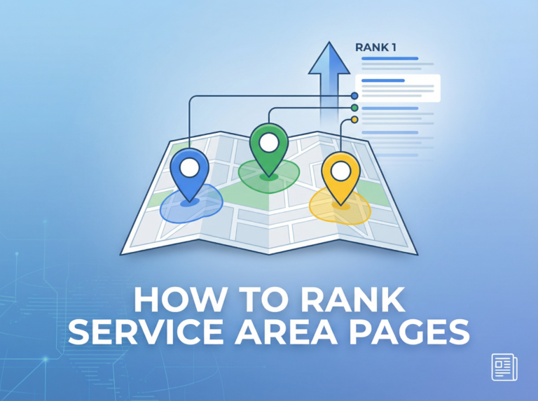 How to Structure Your Service Pages for Local SEO (Step-by-Step Guide)